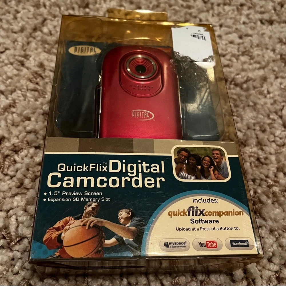 Pink Digital Camcorder